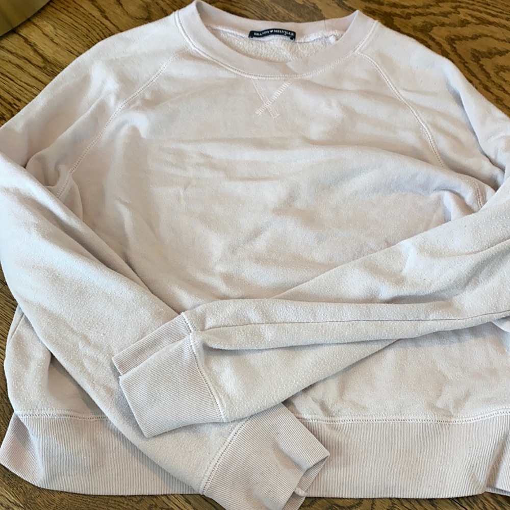 Light Pink Brandy Crewneck